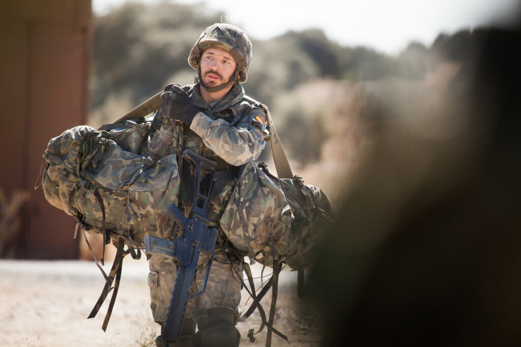 maniobras militares academia de infantería