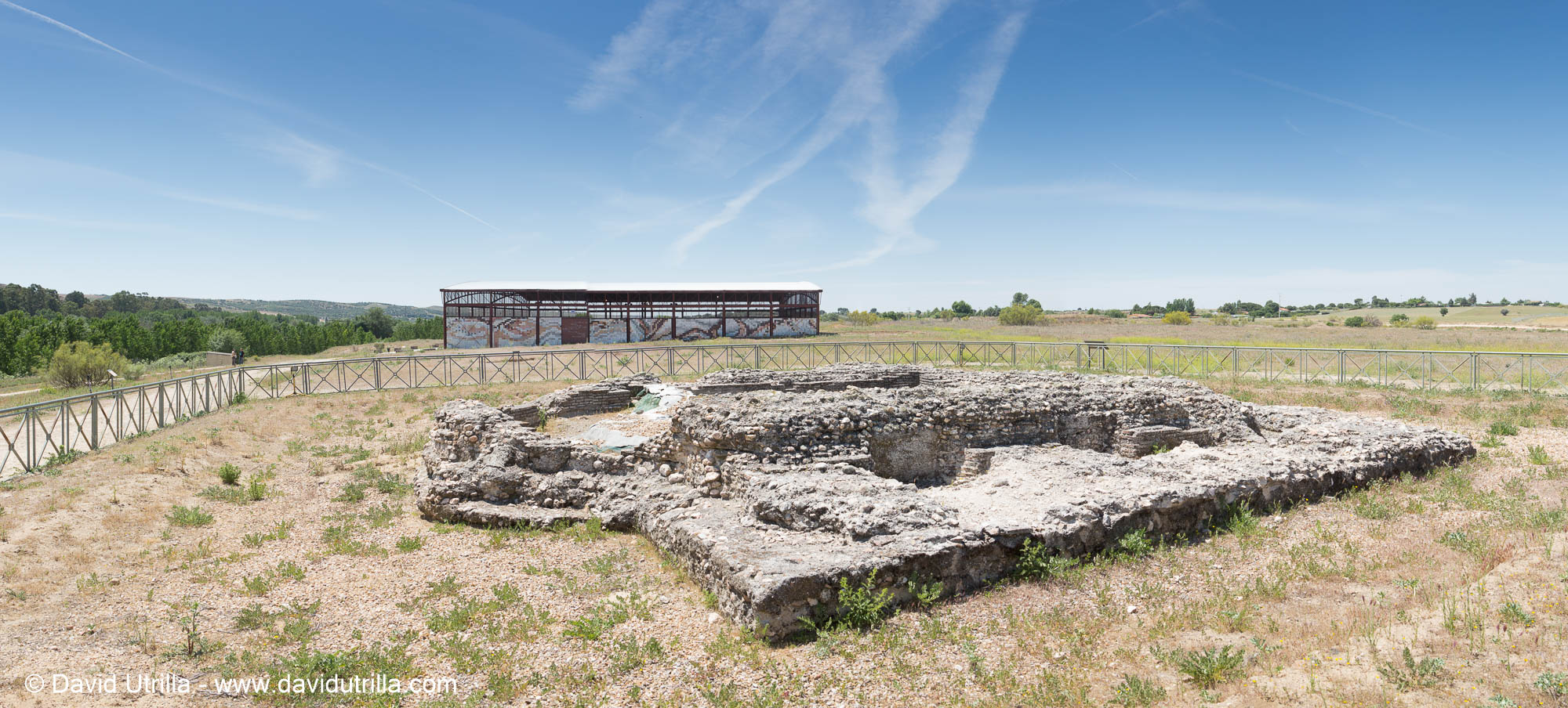 panorámica del mausoleo.