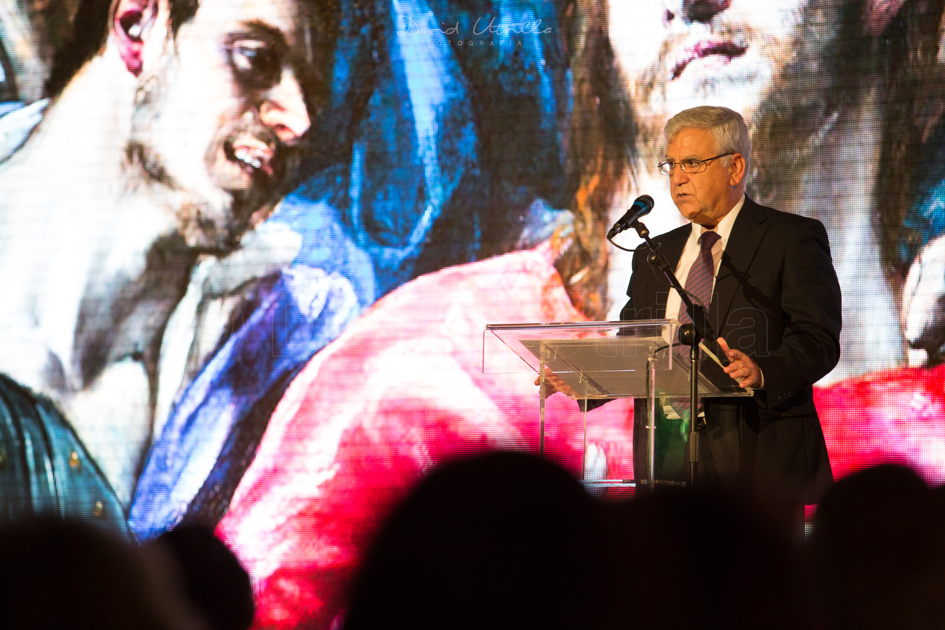 Presentación de un libro en sala Matadero