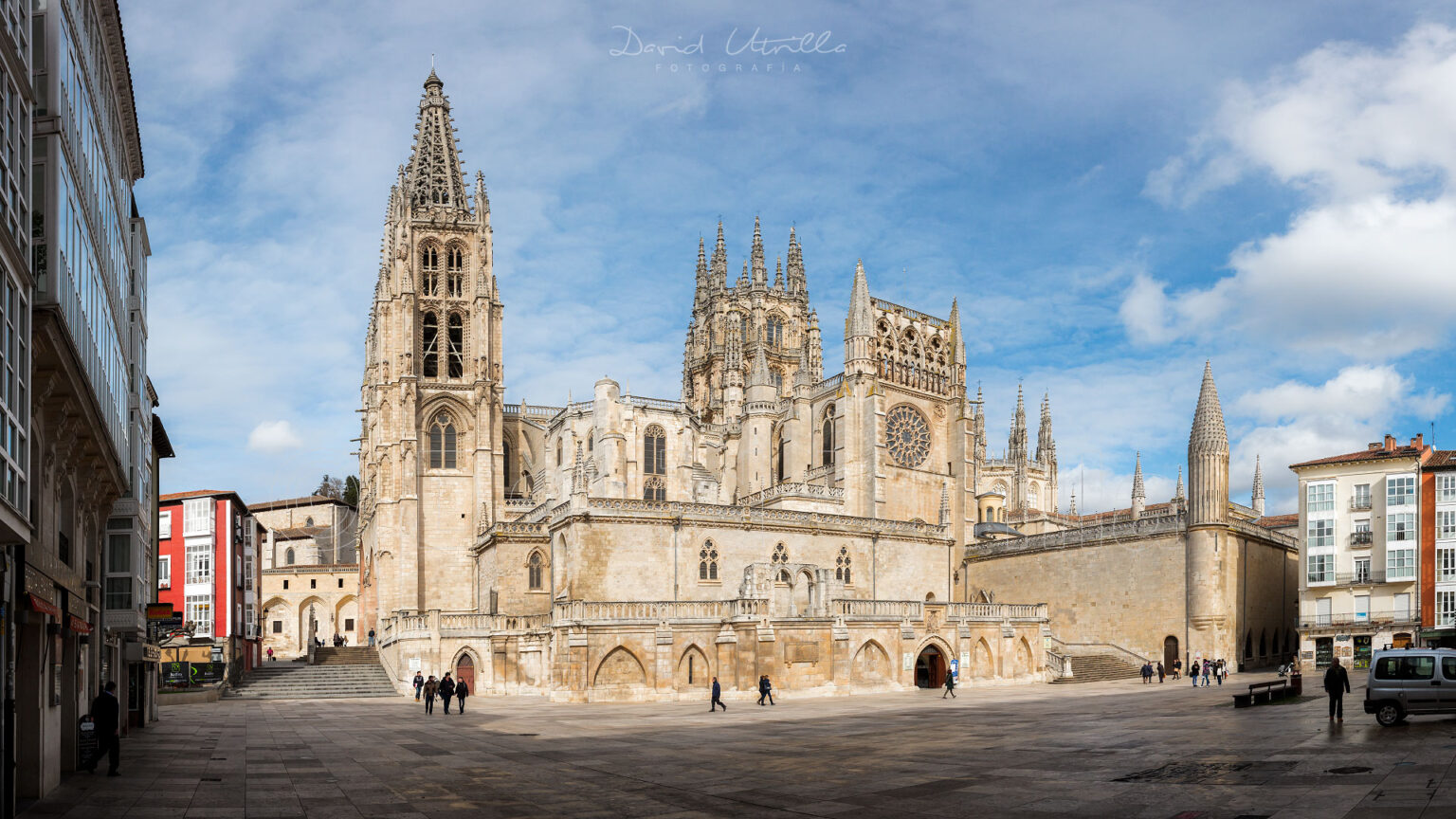 Vista general de la catedral de Burgos