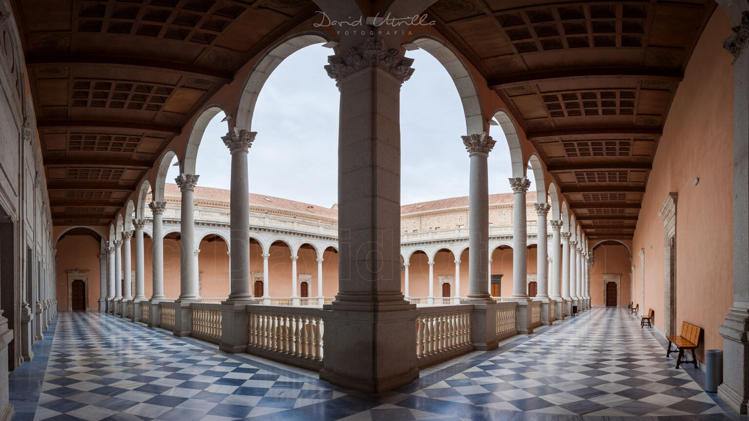Claustro alto del Alcázar de Toledo