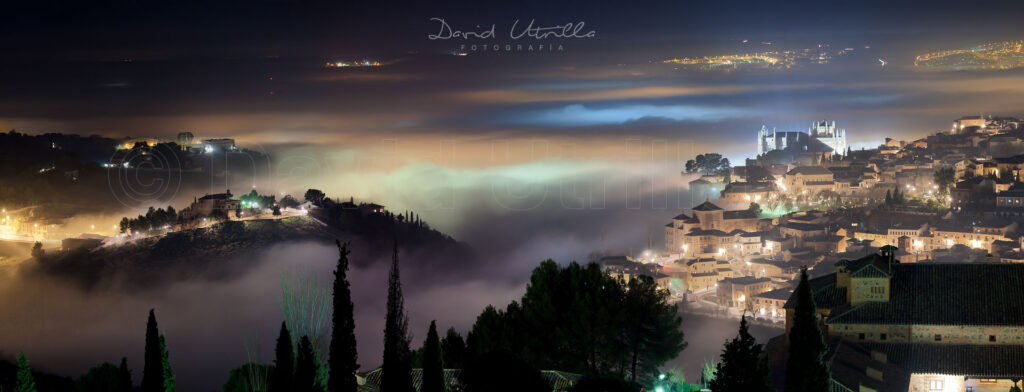 Toledo entre nubes
